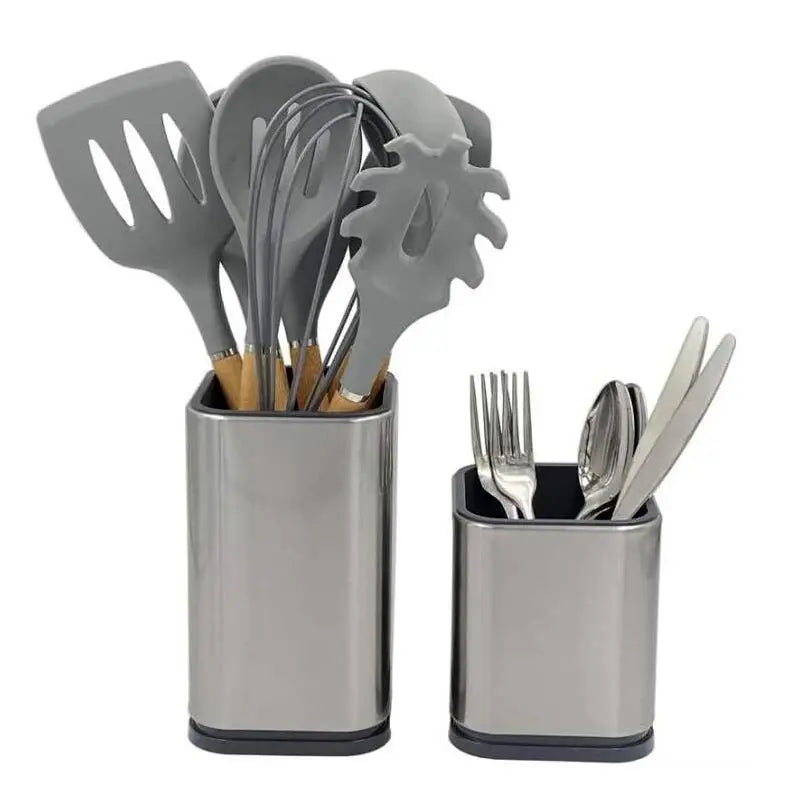 Organisateur de cuisine, support pour ustensiles de cuisine pour comptoir, grand rangement pour spatules, cuillères et ustensiles de cuisine