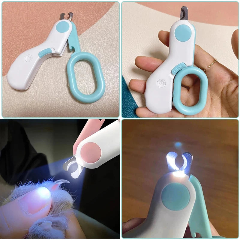 Coupe-ongles LED pour chien et chat – Sécurité et précision