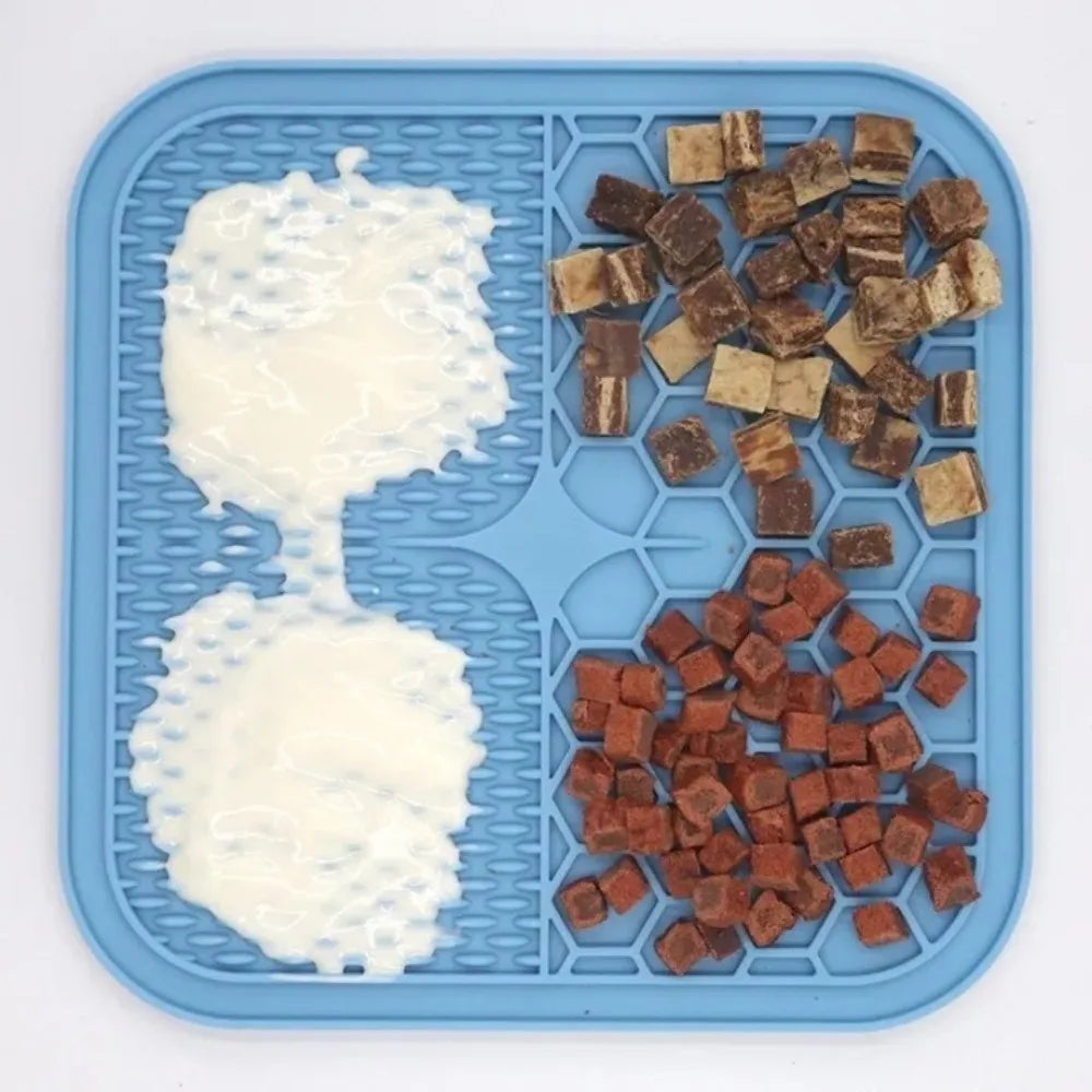 Tapis à lécher en silicone – Alimentation lente & Occupation