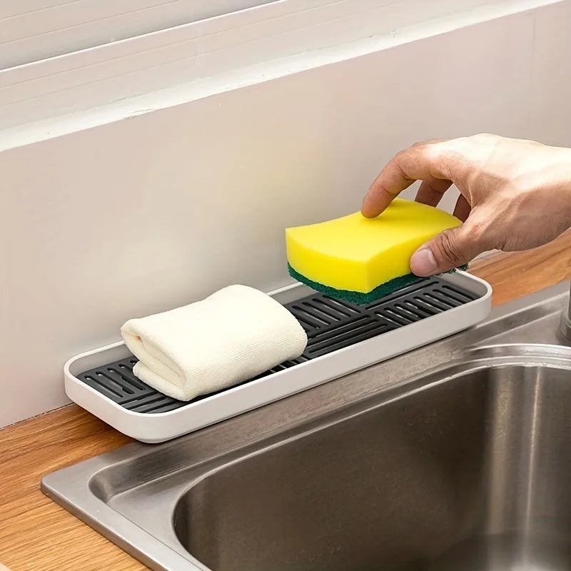 🍽️ Égouttoir à Vaisselle Multifonction avec Bac d'Évacuation