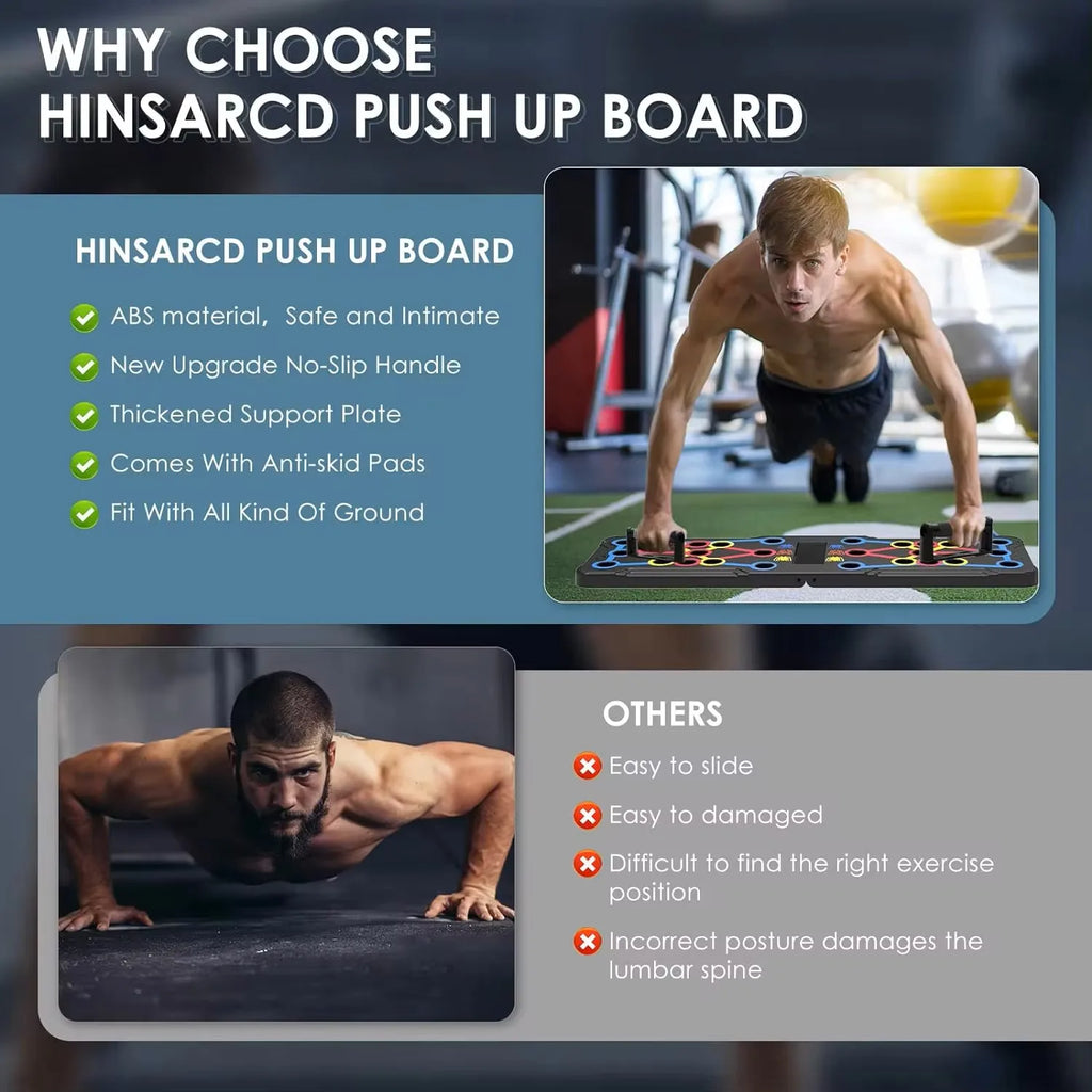 💪 Planche de Pompes Multifonction