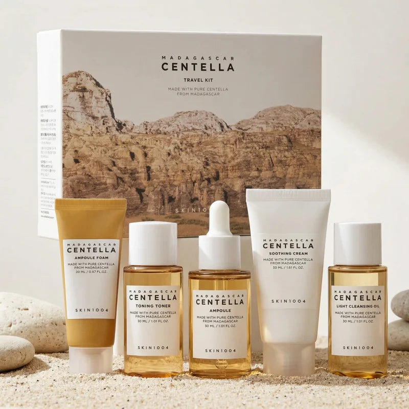Kit découverte skincare coréenne Centella – 5 soins essentiels
