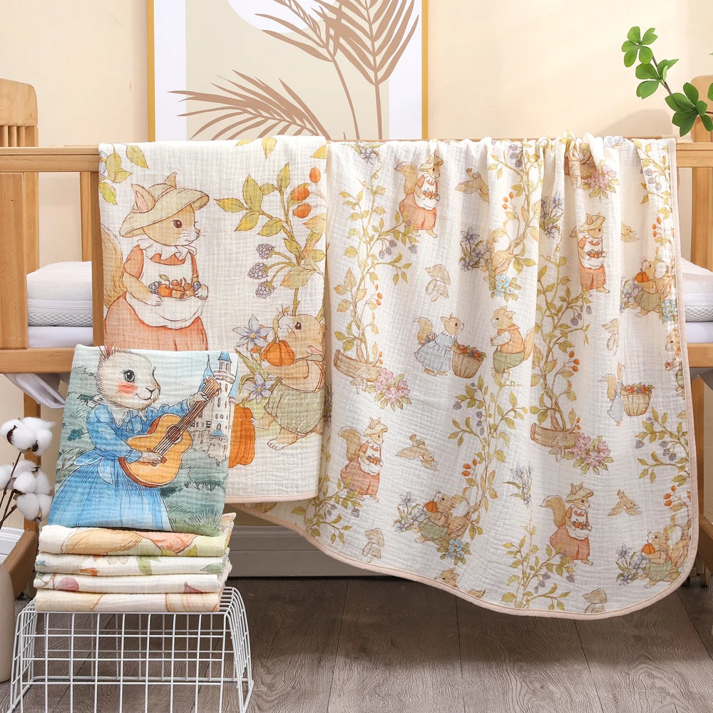 🛁 Serviette de Bain Bébé en Coton & Fibre de Bambou