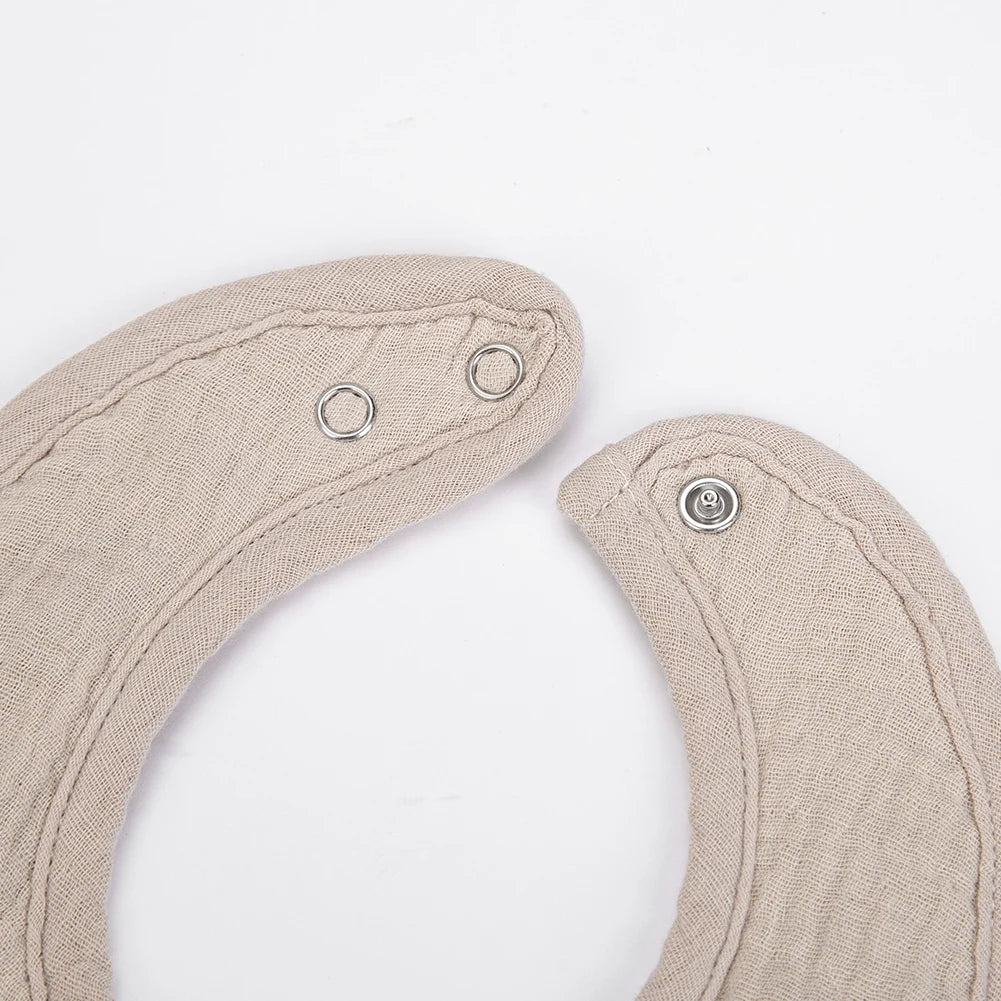 Bavoir 3-en-1 pour Bébé – Coton Doux