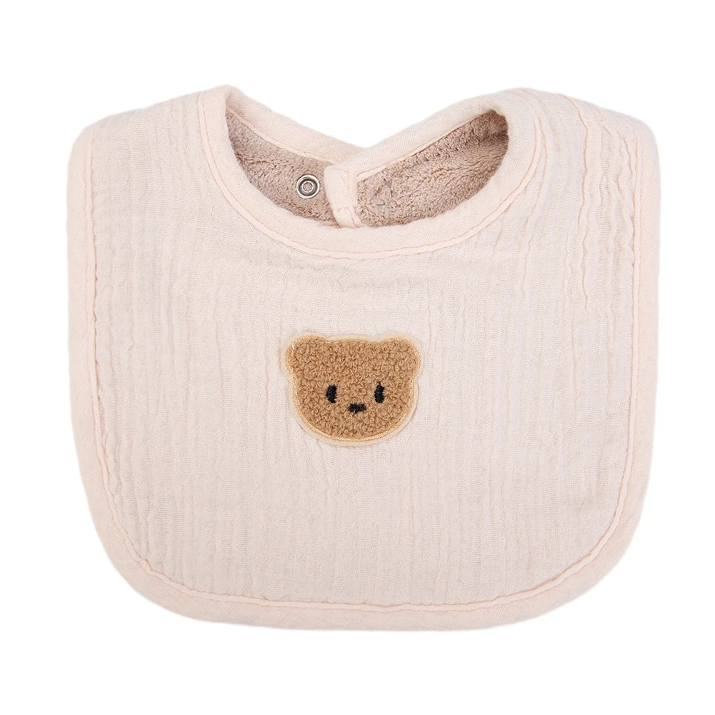 Bavoir 3-en-1 pour Bébé – Coton Doux