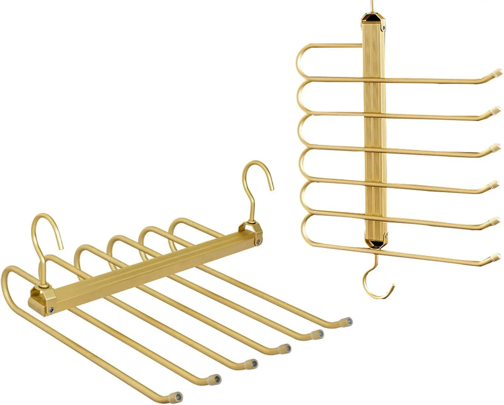 👖 Cintre 6 en 1 pour pantalons – Organisateur gain de place