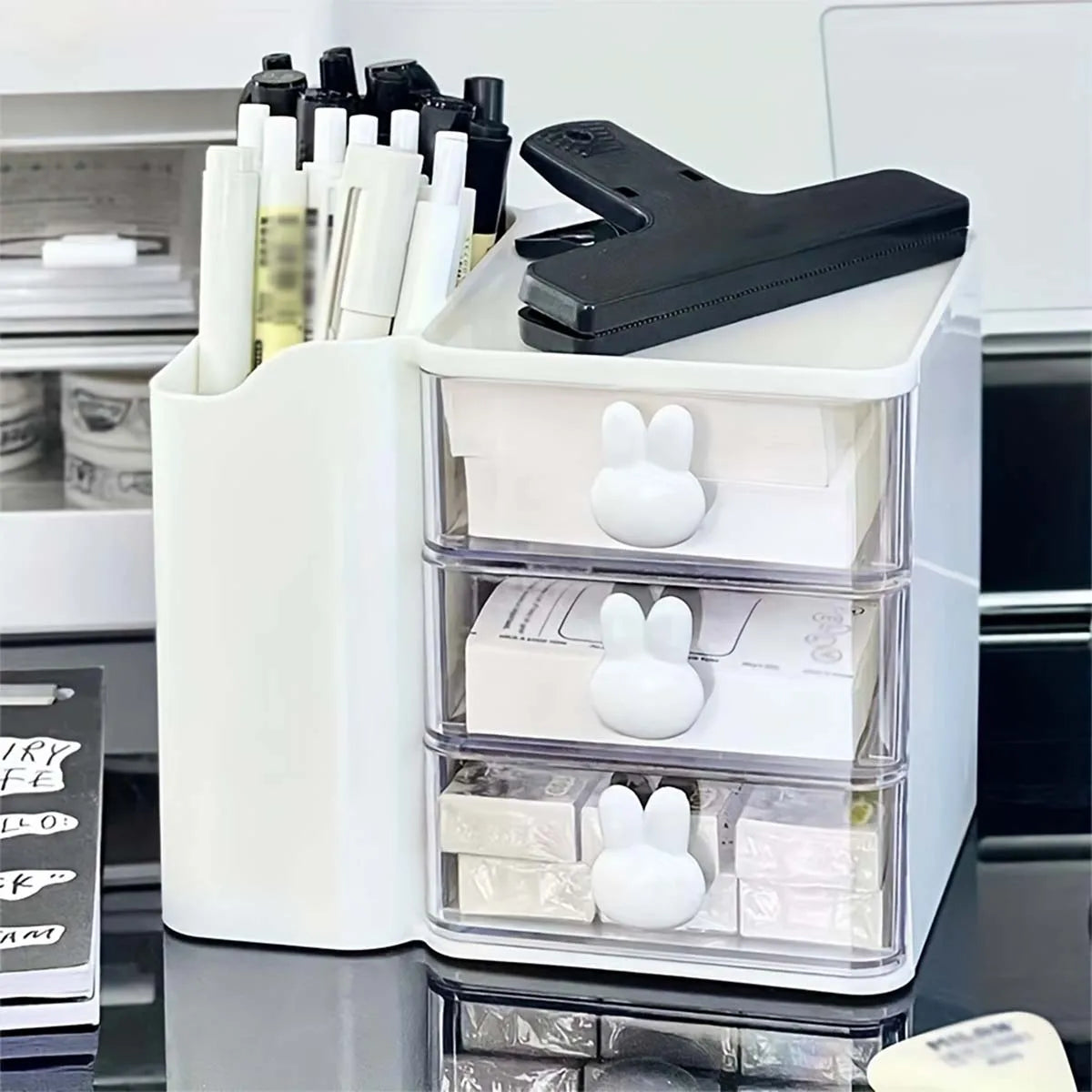 🗂️ Mini organisateur de bureau avec tiroirs