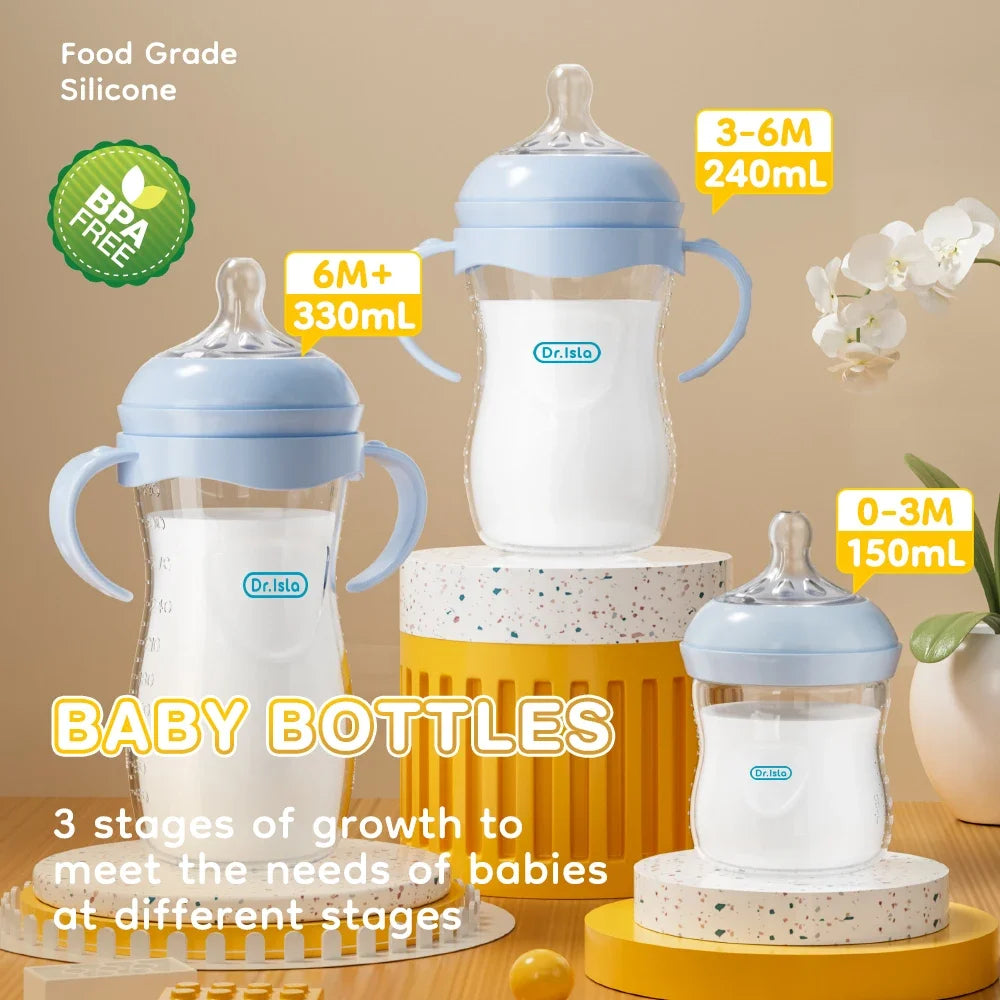 🍼 Biberon en Silicone Anti-Coliques – MAMIJOY