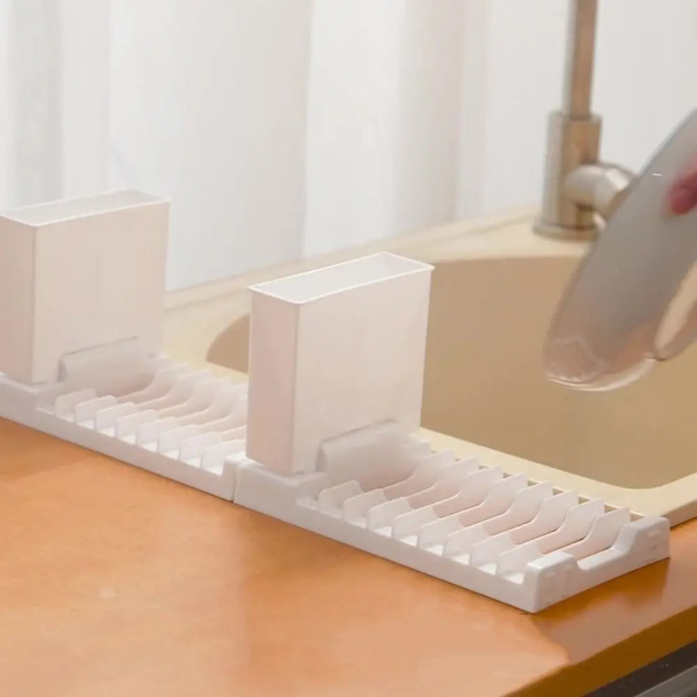 🍽️ Égouttoir à vaisselle pliable et multifonction