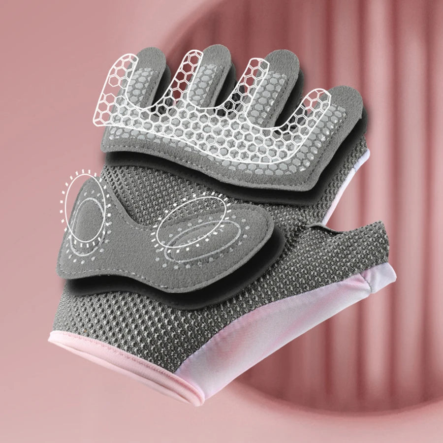 🚴 Gants de Cyclisme Demi-Doigts Respirants