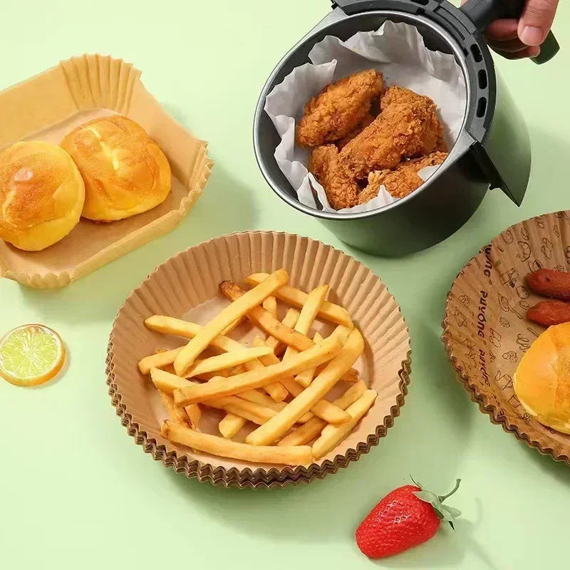 Papier cuisson jetable pour Air Fryer – Antiadhésif