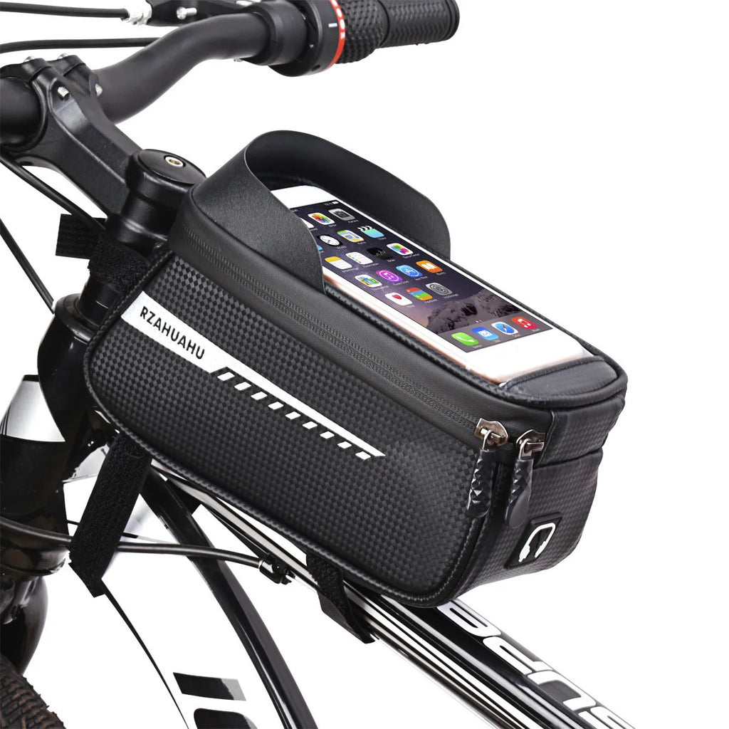 🚴 Sacoche de Cadre Étanche pour Vélo avec Support Smartphone