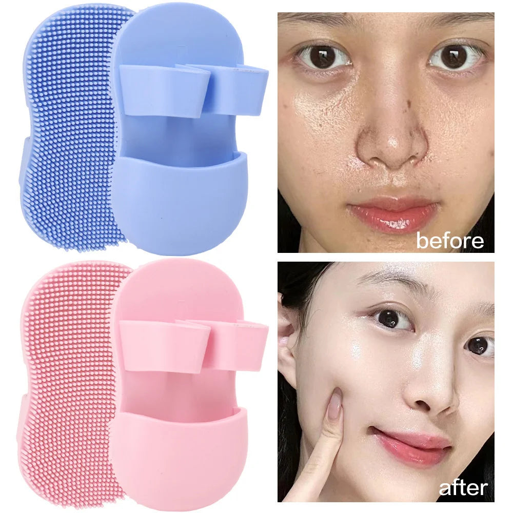 Brosse nettoyante visage en silicone – Nettoyage doux et profon