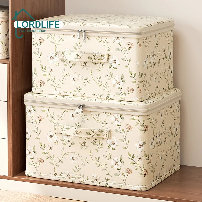 Panier de rangement pliable en tissu Oxford