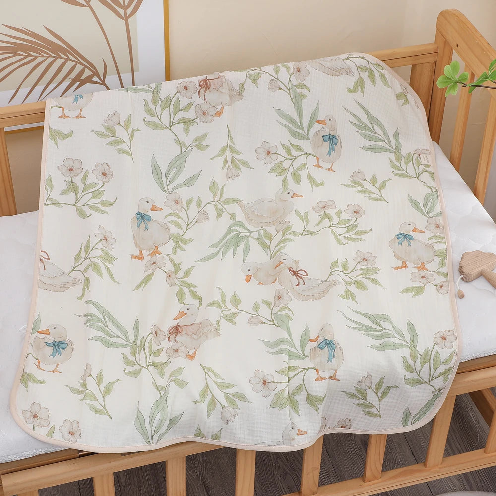 🛁 Serviette de Bain Bébé en Coton & Fibre de Bambou