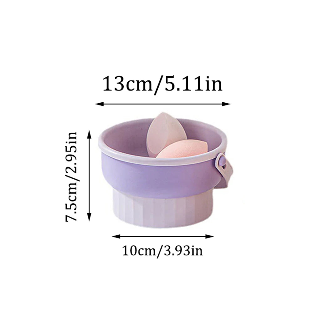 Kit de nettoyage pour pinceaux de maquillage 3-en-1