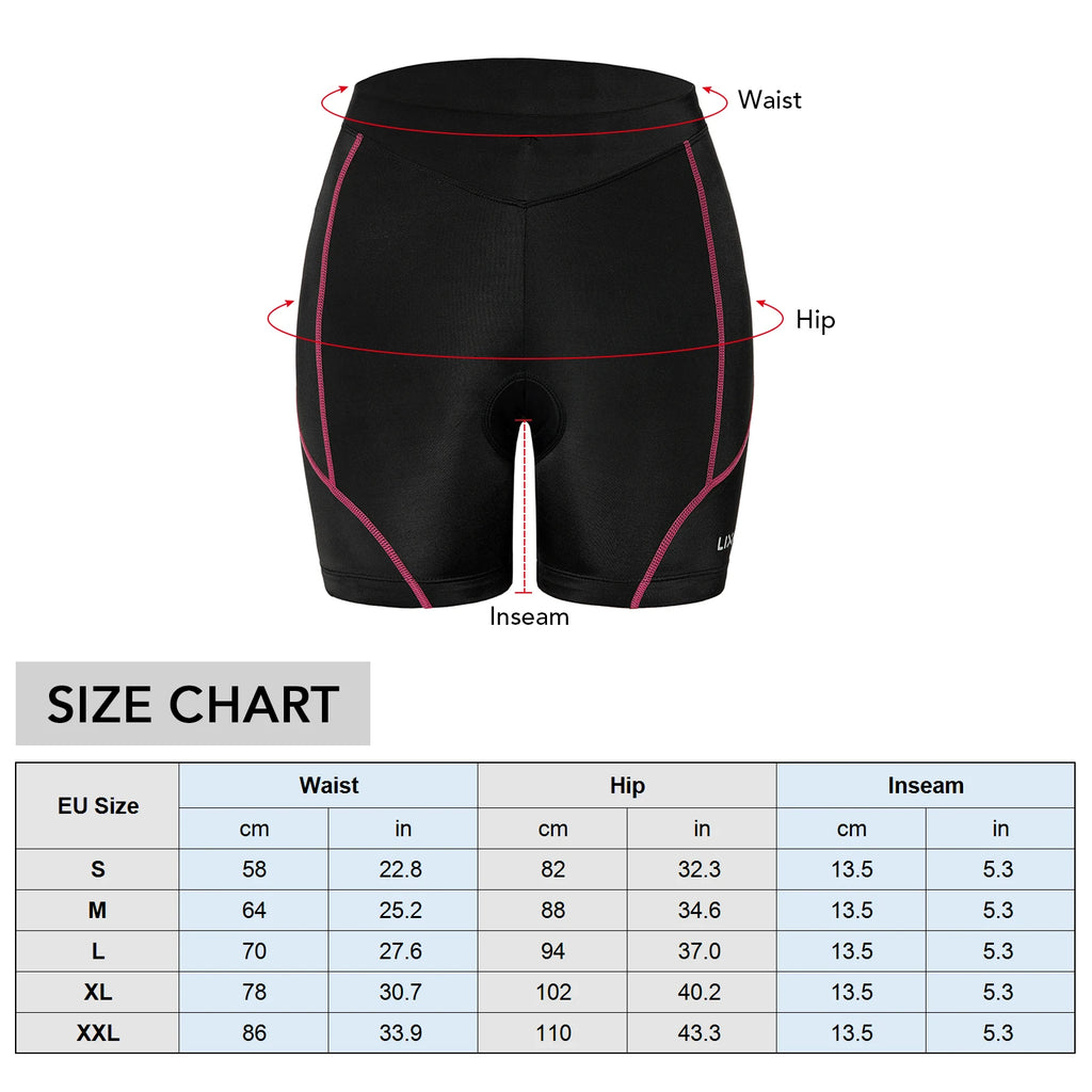 🚴 Short de Cyclisme Femme Rembourré 3D