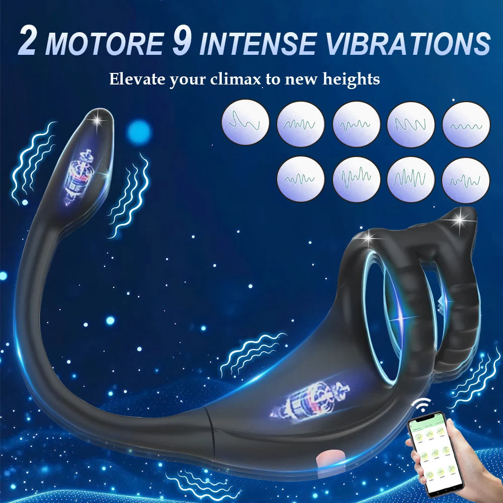 Vibromasseur connecté télécommandé