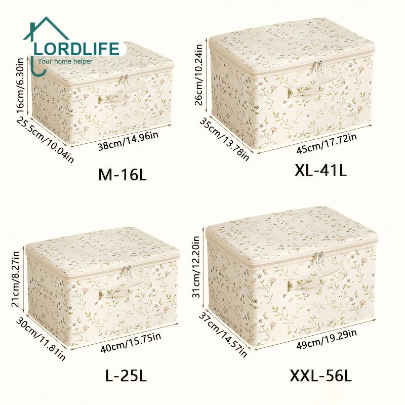Panier de rangement pliable en tissu Oxford