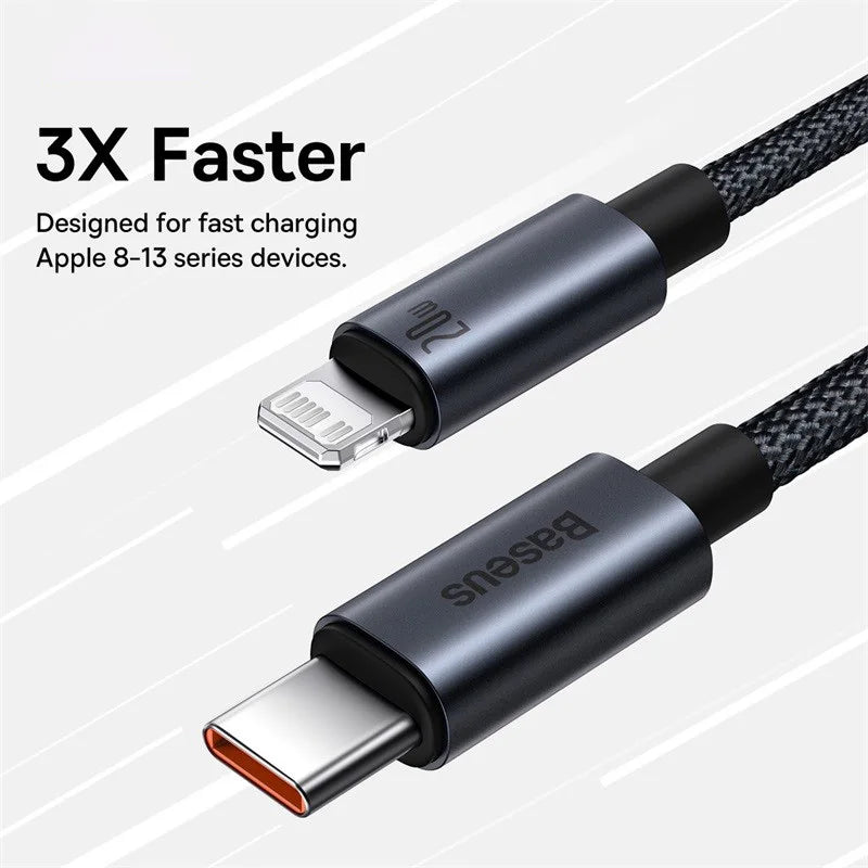 Câble USB-C BASEUS 20W – Charge rapide & Synchronisation