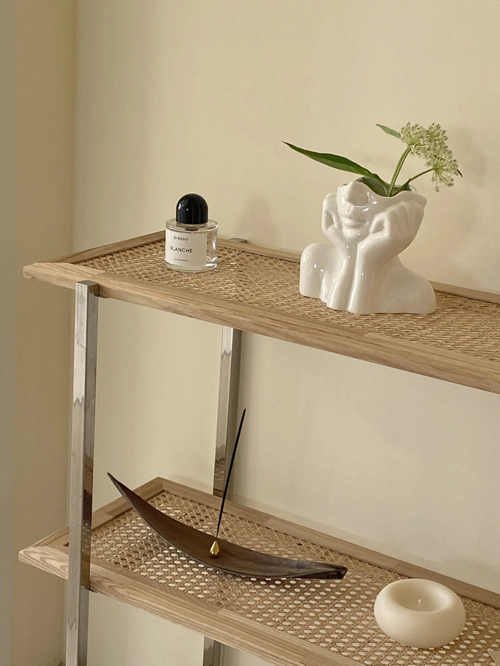 Pot à pinceaux de maquillage – Organisateur visage design