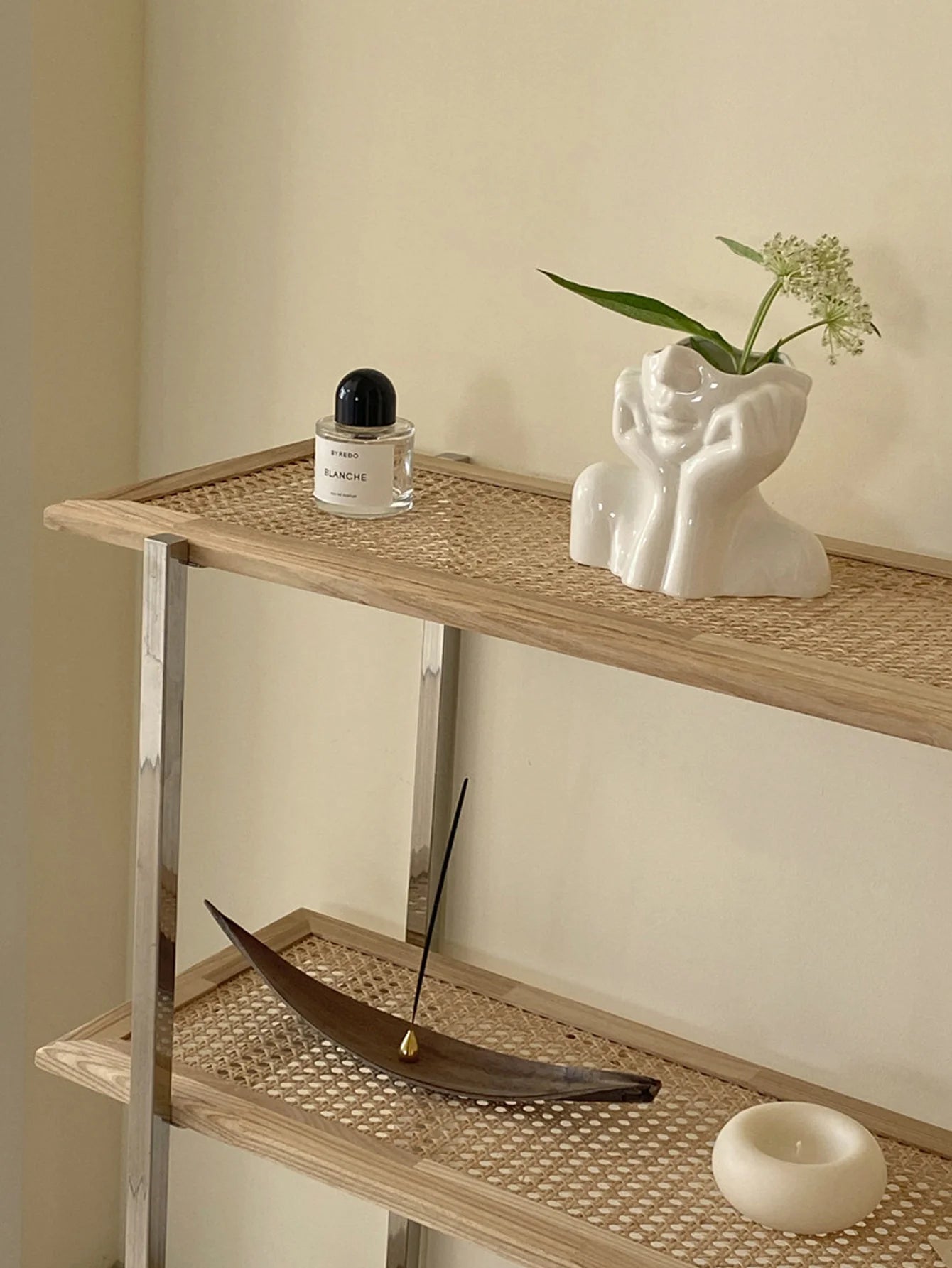 Pot à pinceaux de maquillage – Organisateur visage design