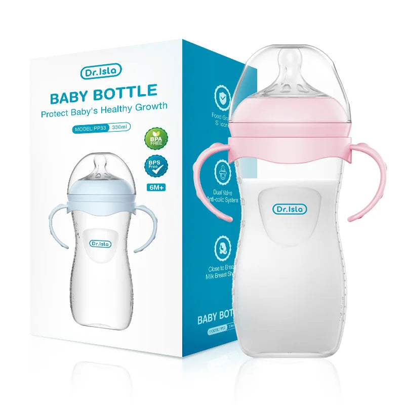 🍼 Biberon en Silicone Anti-Coliques – MAMIJOY