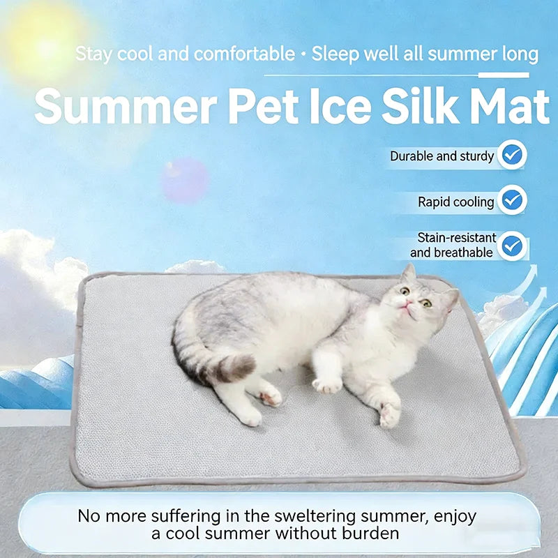 Tapis rafraîchissant pour chien et chat – Confort d'été