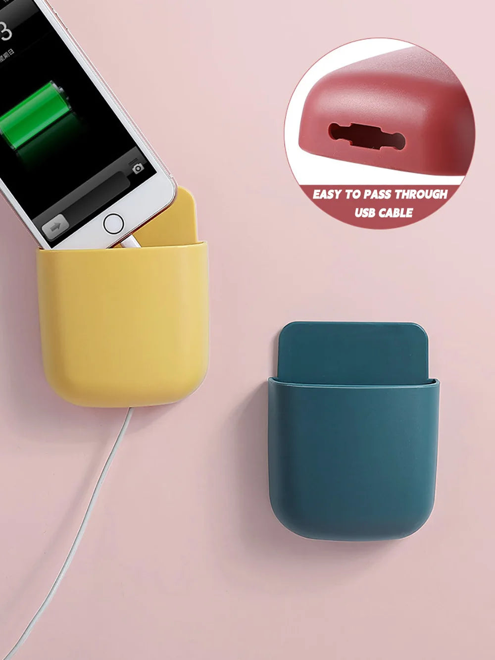 📺 Support mural multifonction pour télécommande et accessoires