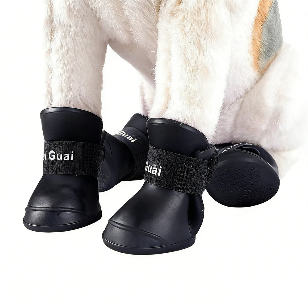 Chaussures de protection antidérapantes pour chien