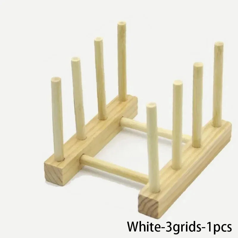 Égouttoir à vaisselle en bois – Support de séchage multifonction