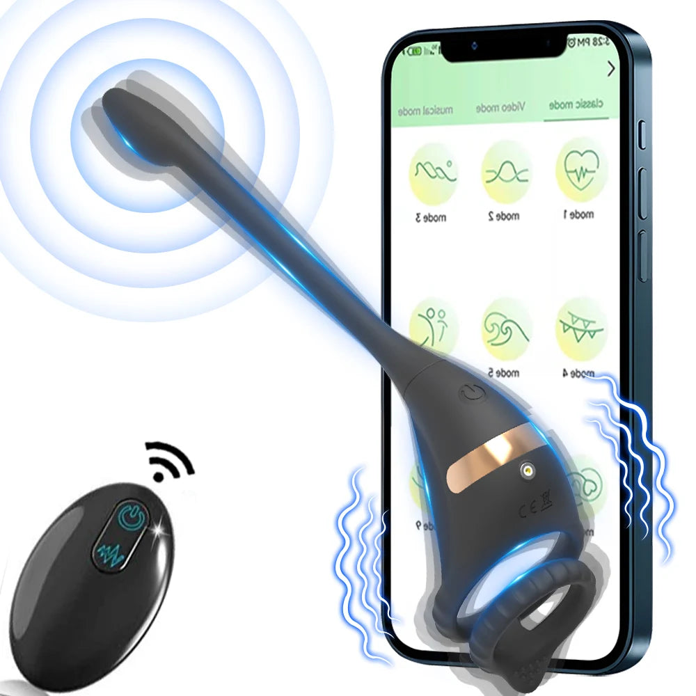 Vibromasseur connecté télécommandé