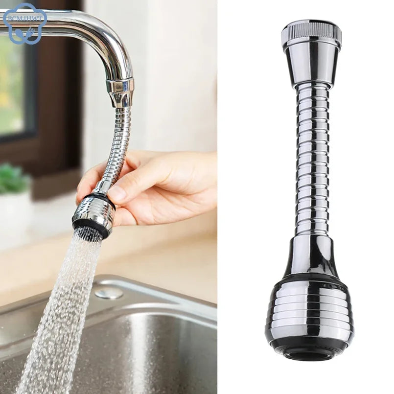 Rallonge de robinet de cuisine orientable 360° – Économiseur d'eau