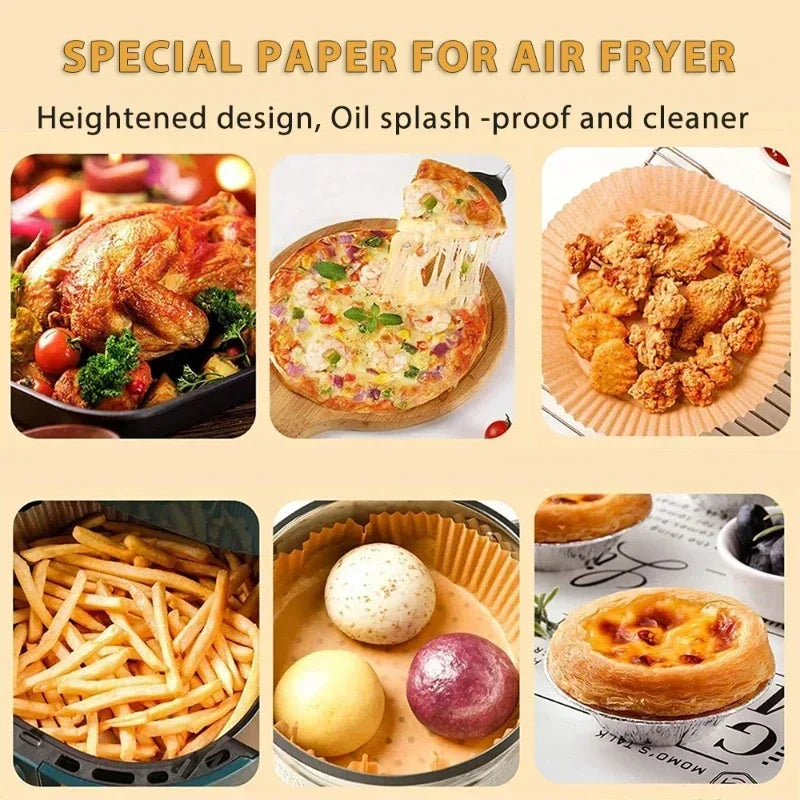 Papier cuisson jetable pour Air Fryer – Antiadhésif
