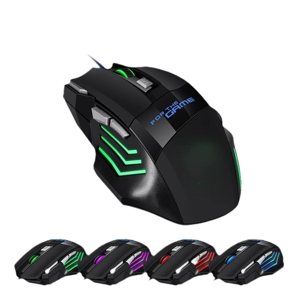 Souris gaming filaire G6 RGB – 7 boutons programmables