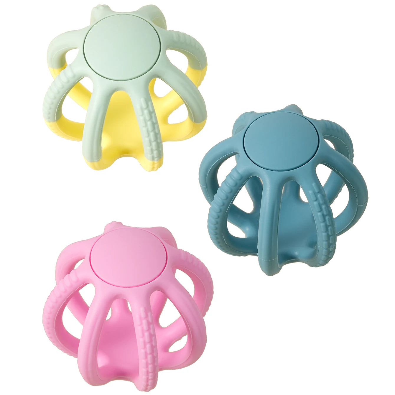 🍼 Anneau de Dentition Bébé en Silicone Sans BPA
