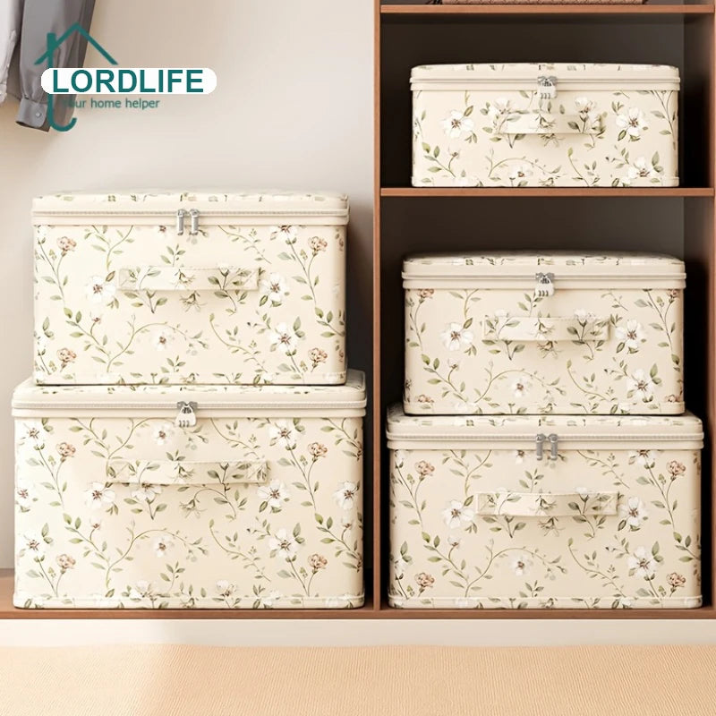 Panier de rangement pliable en tissu Oxford