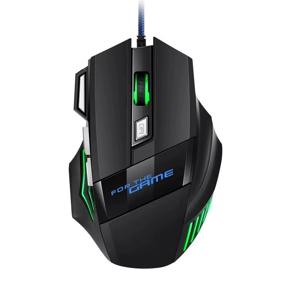 Souris gaming filaire G6 RGB – 7 boutons programmables