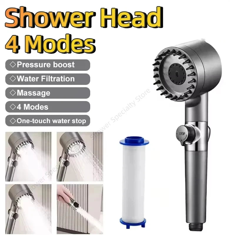 🚿 Pommeau de Douche Haute Pression Filtrant