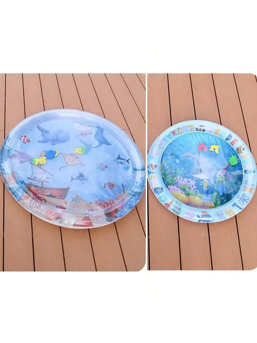 Tapis d'éveil aquatique gonflable pour bébé