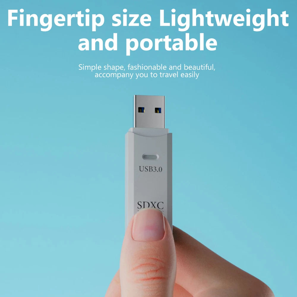 Lecteur de cartes USB 3.0 2-en-1 – SD & MicroSD