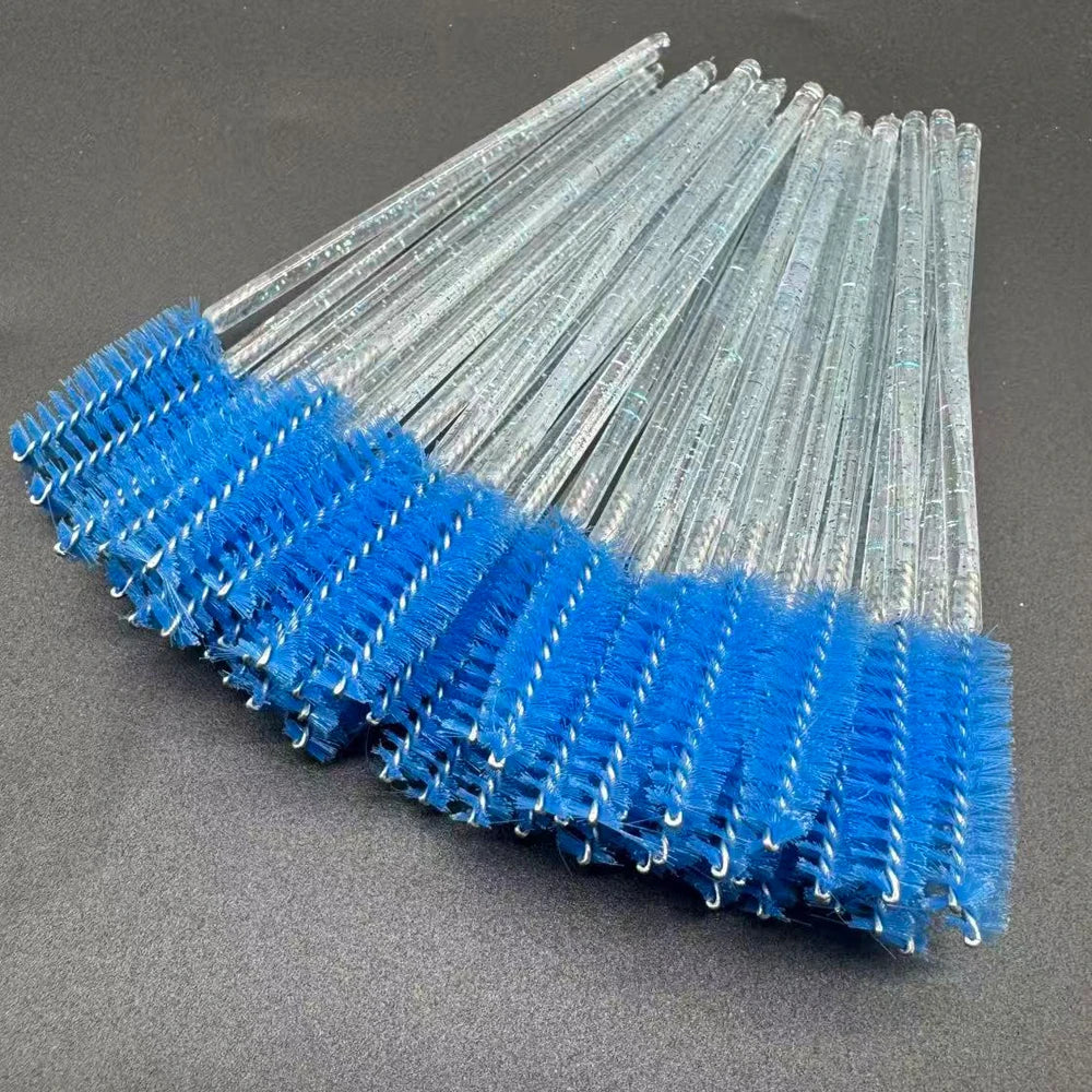 Lot de 50 brosses jetables pour cils et sourcils