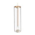 🕯️ Brûleur d'Encens Moderne en Verre Anti-Cendres
