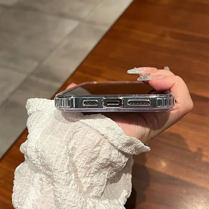 Coque magnétique transparente pour smartphone – Protection intégrale