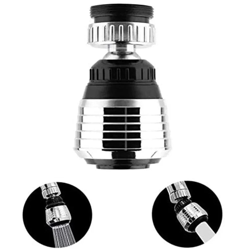 Rallonge de robinet de cuisine orientable 360° – Économiseur d'eau