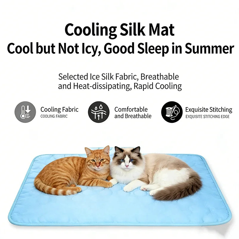 Tapis rafraîchissant pour chien et chat – Confort d'été