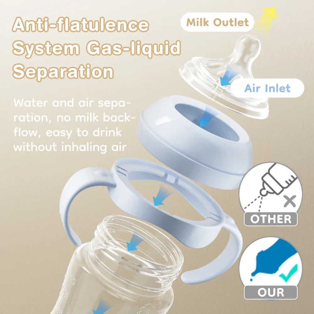 🍼 Biberon en Silicone Anti-Coliques – MAMIJOY