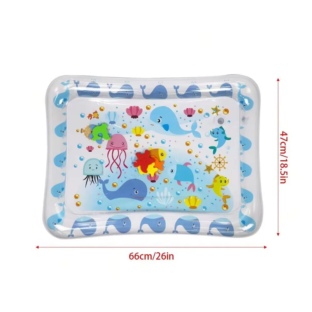 Tapis d'éveil aquatique gonflable pour bébé