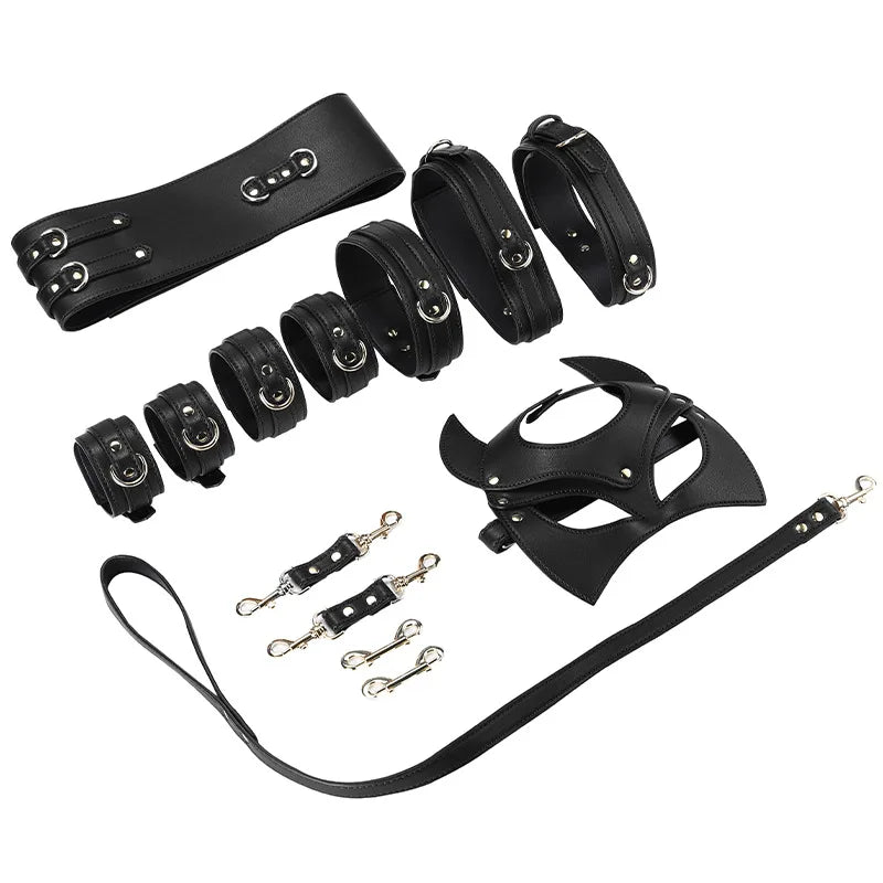 Kit d’accessoires en cuir pour adultes – Ensemble complet
