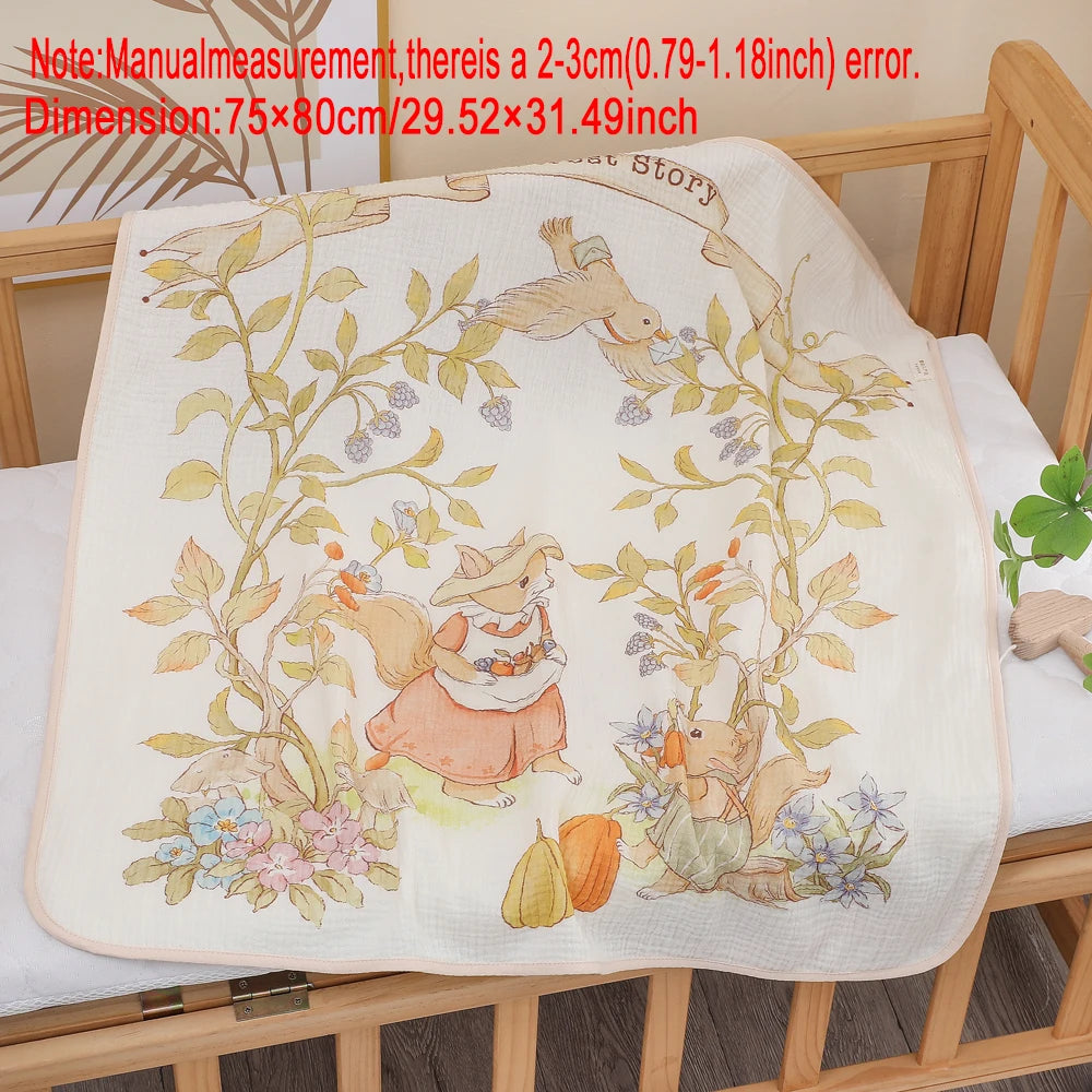 🛁 Serviette de Bain Bébé en Coton & Fibre de Bambou